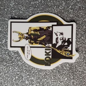 MARVEL Quote Loki Avengers Waterproof Sticker